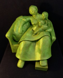 Simple Joy - terra cotta sculpture 10"