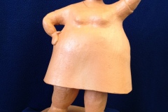 The Lady in thePorkpie Hat. terra cotta. 2014