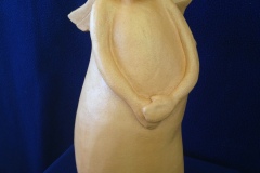 Contemplative Angel. terracotta.2014