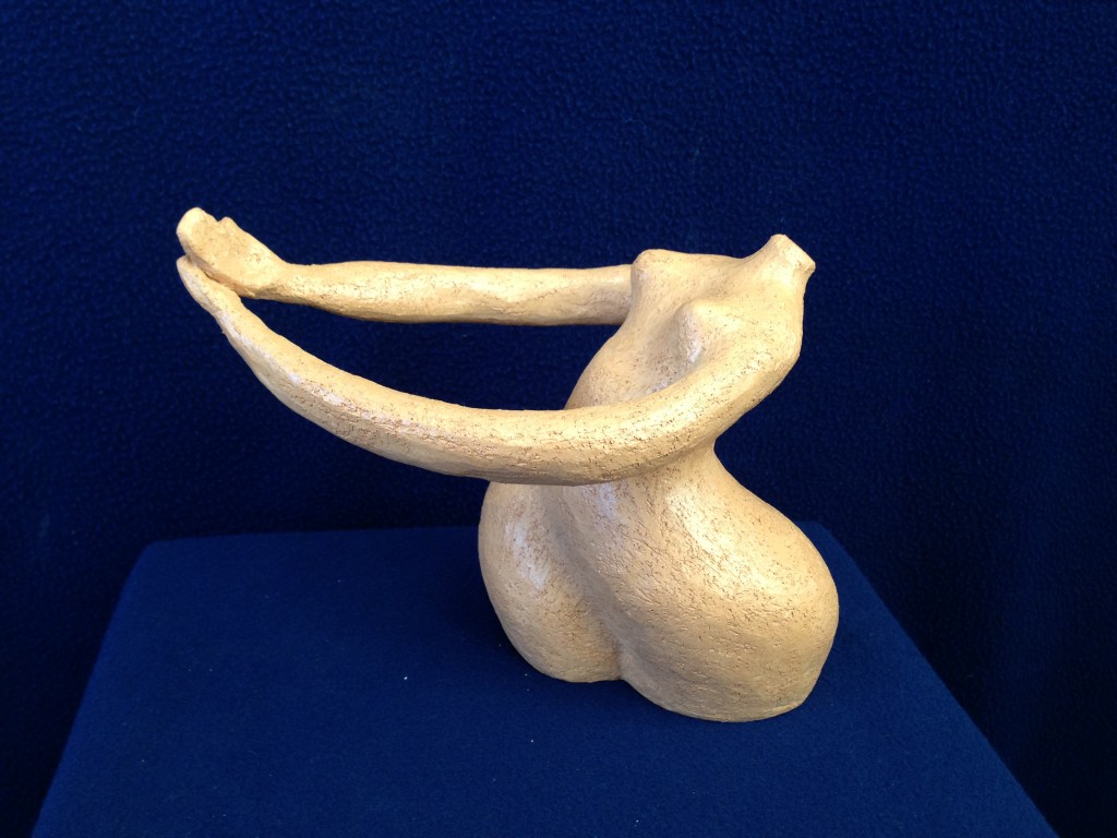 Yearning,  terra cotta, 5x6, 2014
